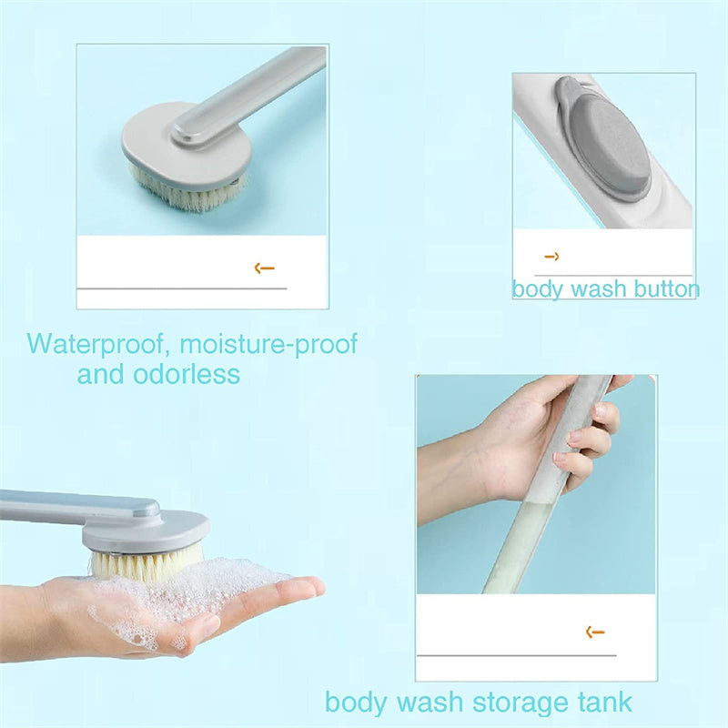 Dual-purpose Shower Brush